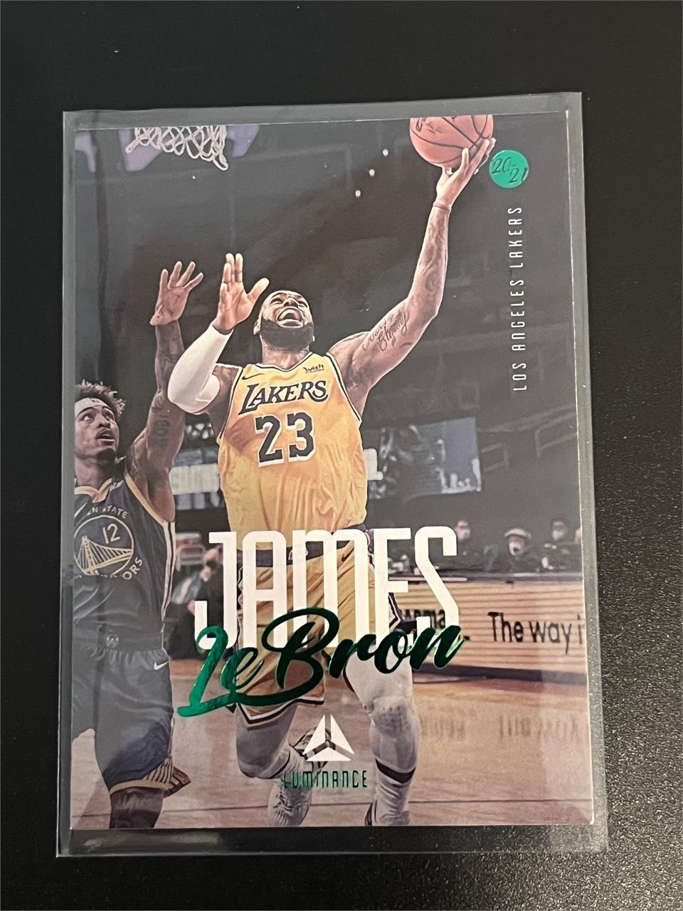 Lebron James Green Luminance