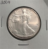 2004 American Silver Eagle Dollar