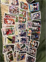 Lot i 45 Baseball Cards