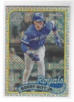 BOBBY WITT JR 2024 TOPPS CHROME 35TH ANNV INSERT