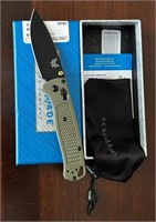 Benchmade 535 Bugout Green/Black Knife NIB