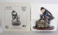 2001 Baltimore Ravens Santa's Gift Figurine