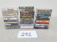 31 Cassette Tapes - Hip Hop, Rap, Etc.