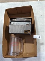Mason's Drive Freezer Mug, Napkin Dispenser