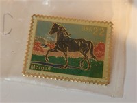 Stamp pin