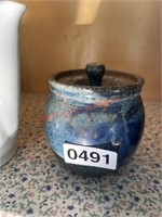 Little Pottery Jar, Sugar Bowl (Kitchen)