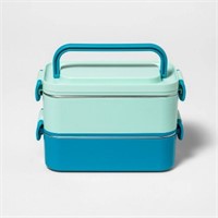 Stainless Steel Bento Box Teal - Sun Squad