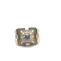 14KT Yellow Gold Men's Ring