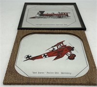 Carnival Prize Mirrors - Red Baron & Chicago & Nor