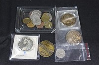 Bag Lot - Misc Tokens & Foreign Coins