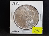 1896 Morgan Dollar