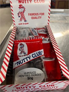NEW (12x50g) Nutty Club Humbugs
