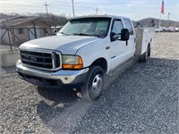 2000 Ford F350 Diesel 4wd Titled - No Reserve