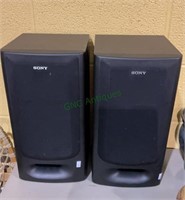 One pair of Sony stereo speakers - model SSH3800N