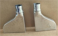 1/2" Set of Exhaust Tips - set of 2