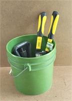 Small Bucket w/  Garden Tools