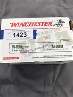 WINCHESTER 5.56MM, M193, 55 GR, 200 RDS