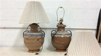2 Matching Table Lamps K14G