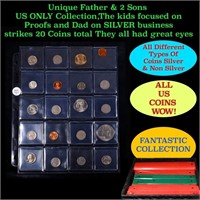 Unique Father & 2 Sons US ONLY Collection,The kids