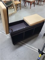 Flip open bench