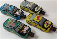 4 Pennzoil & Quaker State Race Car Containers