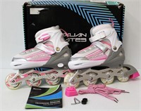 Kuxuan Sports Inline Skates Sz L Girls Pink