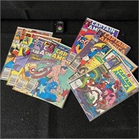 Captain America comic lot