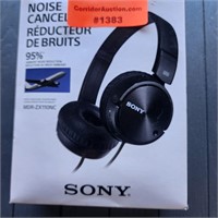 Sony MDR-ZX110NC Noise-Cancelling Wired Headphones