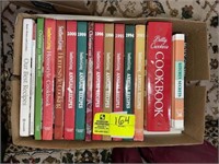 BOX OF SOUTHERN LIVING AND OTHER COOKBOOKS