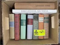 BOX OF MISC VINTAGE GERMAN BOOKS