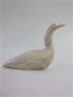 Native Goose Bone Carving