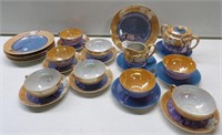 Japan Lusterware Cups & Saucers
