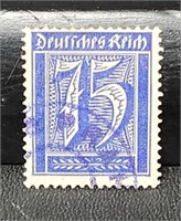 German Stamp used