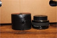 Camera lens and case
