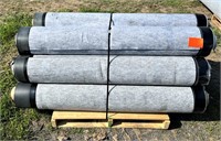 (10) Rolls  5' x 50' Rubber Roofing