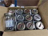Box of Mason Jars x 12