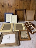 Numerous Frames & Cross Stitch Sampler