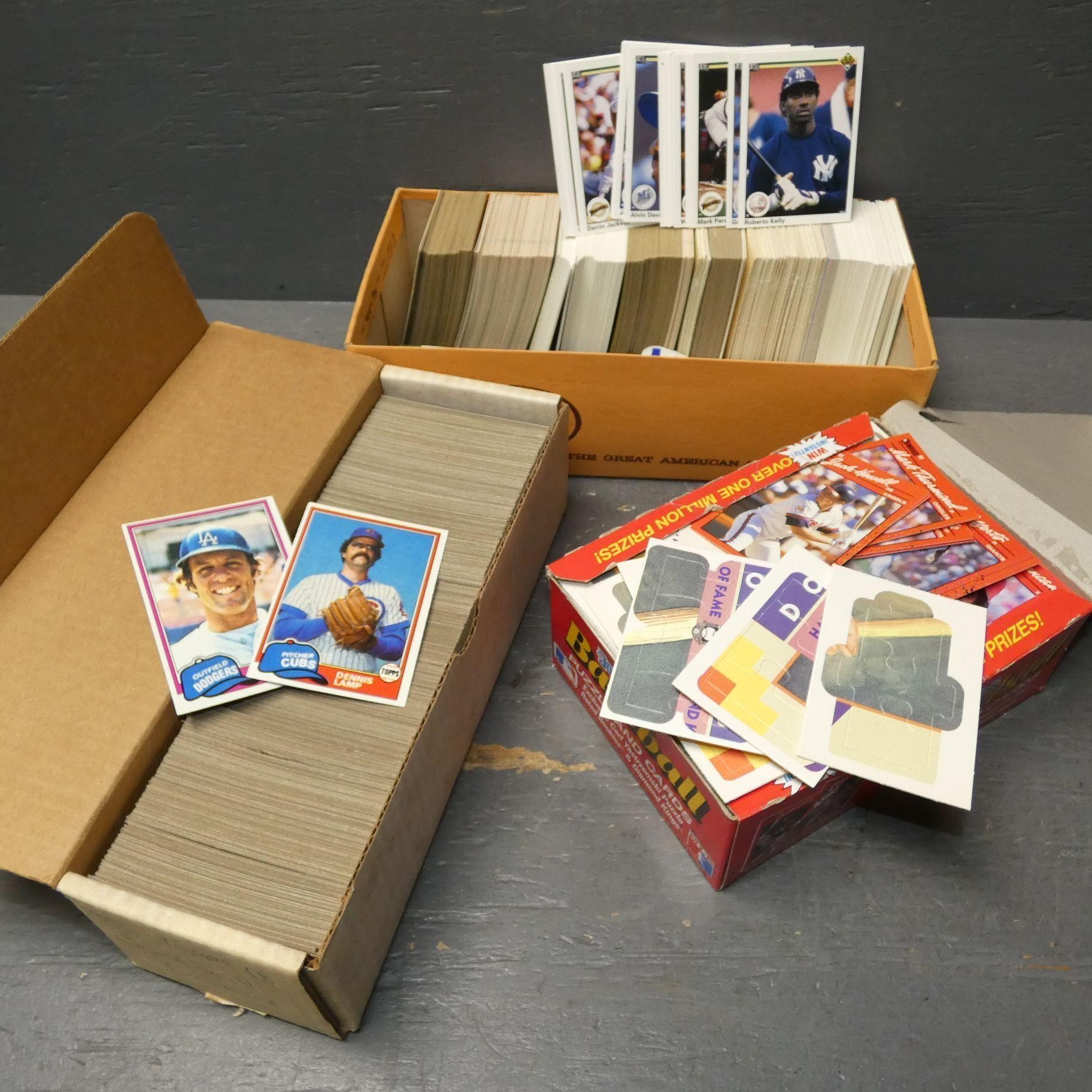 Donruss Baseball Cards & Assorted
