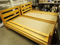 (2) Twin Size / Bunk Beds Nice Shape!