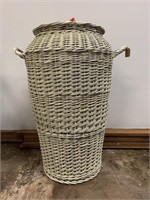 Tall Basket With Lid