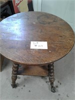 1890's eagle claw table.