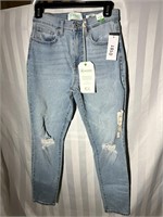 New Re Generation celeb pink mom jeans sz1/25