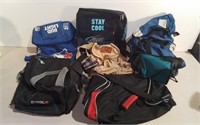 Lot Of Cooler Bags, Backpacks, Duffle Bag & More