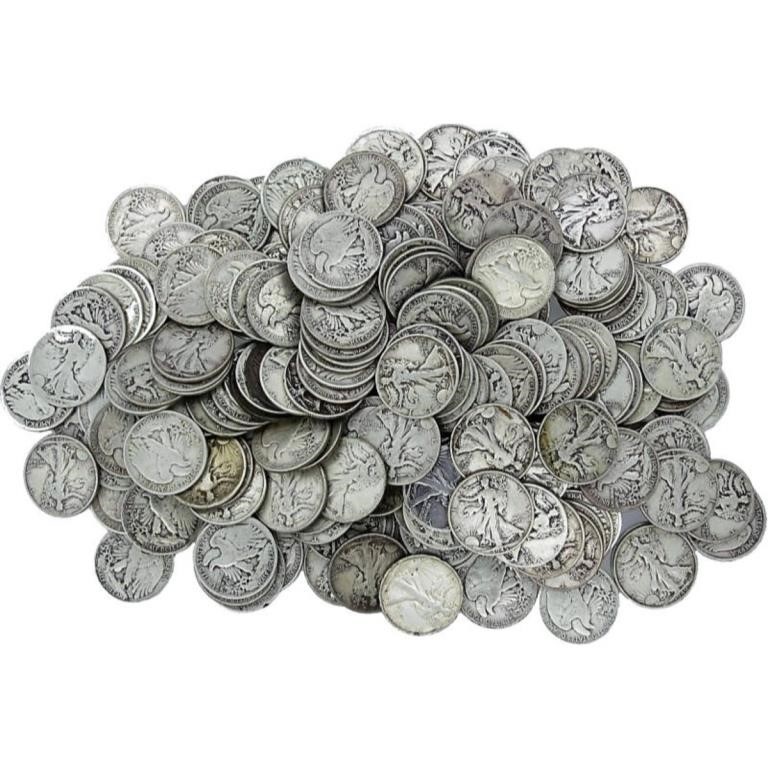 2-28-Pawn Shop-Coin Store Liquidation SILVER COINS and BARS