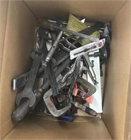 Lot of assorted tools including vice grip