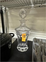 BOHEMIAN CRYSTAL WHISKEY DECANTER