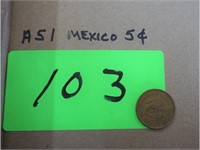 CINCO CENTAVOS MEXICAN COIN