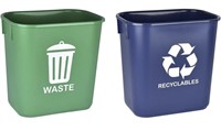 ACRIMET WASTEBASKET BIN FOR RECYCLING AND WASTE