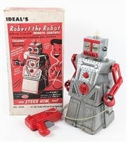 Ideal's Remote Control Robert The Robot w/ Box
