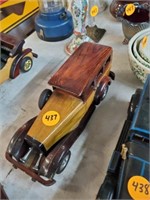OLD WOODEN CAR